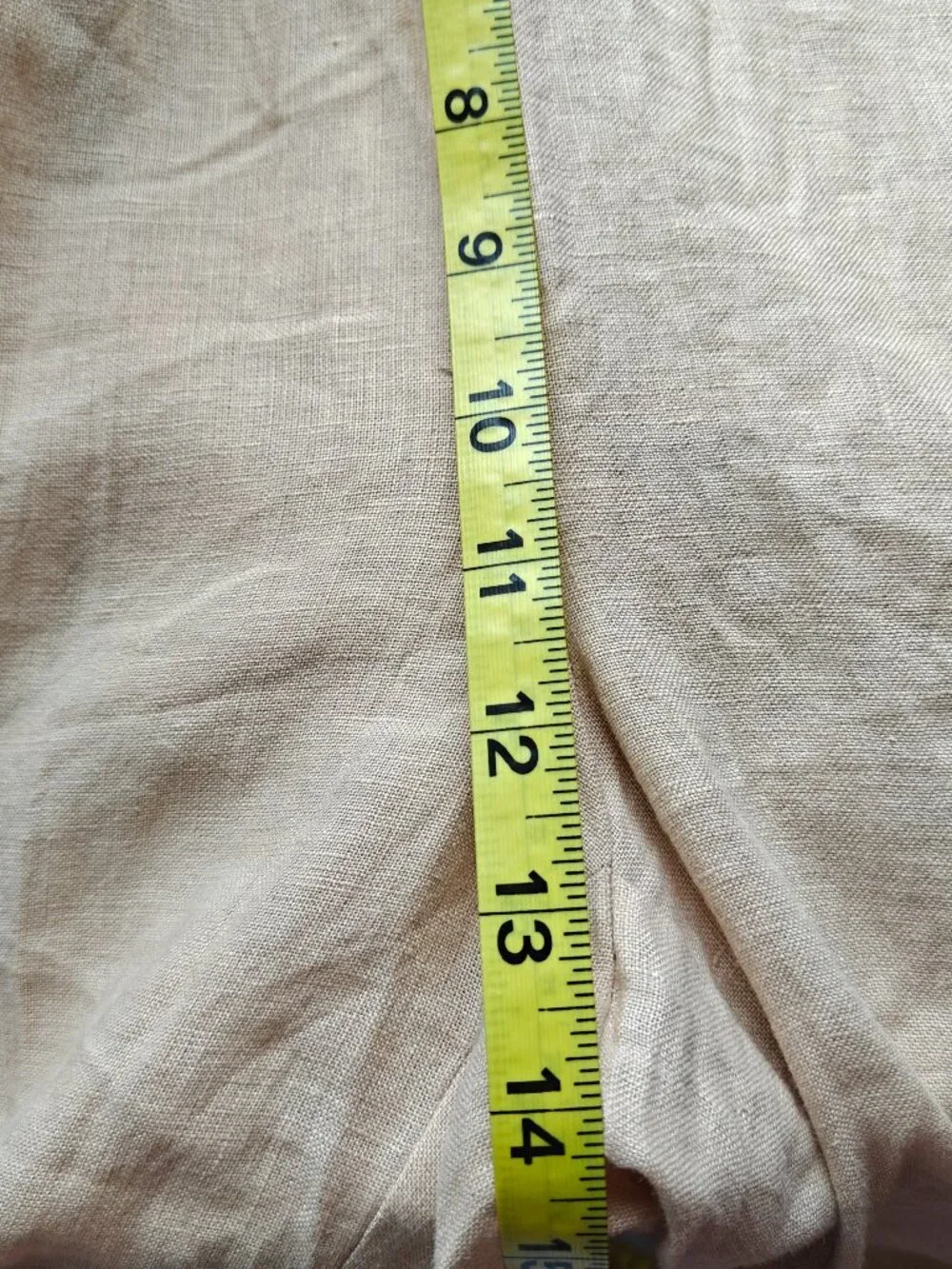 QUINCE 100% European Linen Pants Beige Size Large